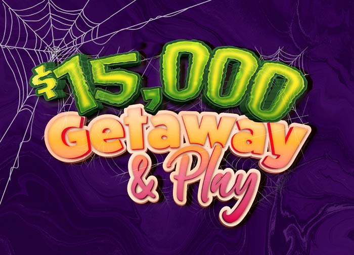 October 15K Getaway and Play Slot Tournament