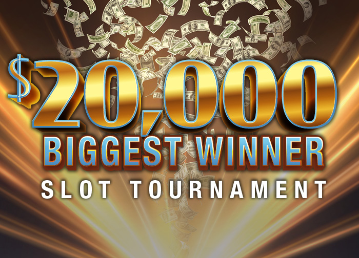 20K Biggest Winner Slot Tournament
