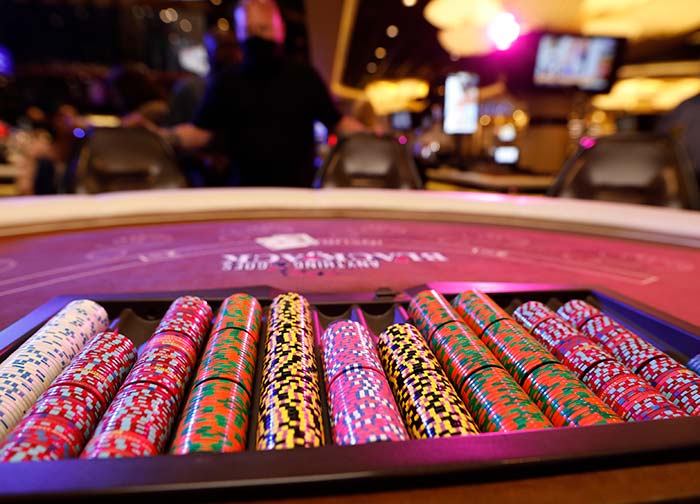 Blackjack Table at Atlantis Casino