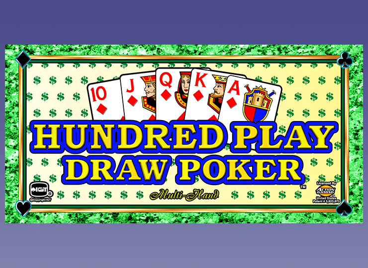 Hundred Play Draw Poker Online Contest