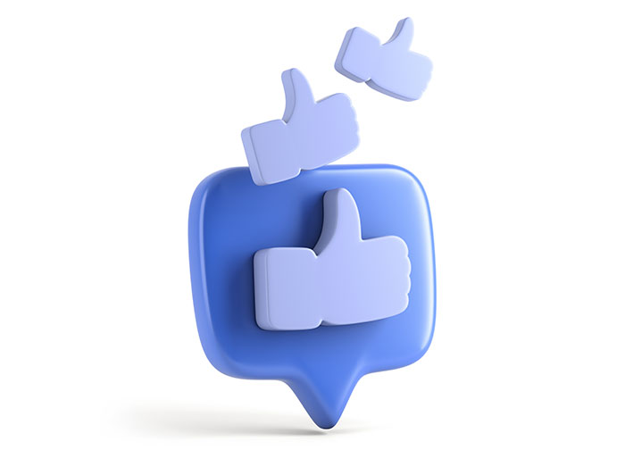 Social Media Facebook thumb up icon