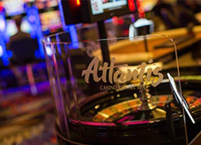 Roulette Table at Atlantis Casino